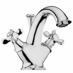 Смеситель для раковины Webert Ottocento с донным клапаном 